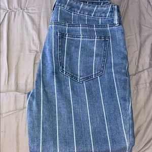 Pacsun stripped jeans